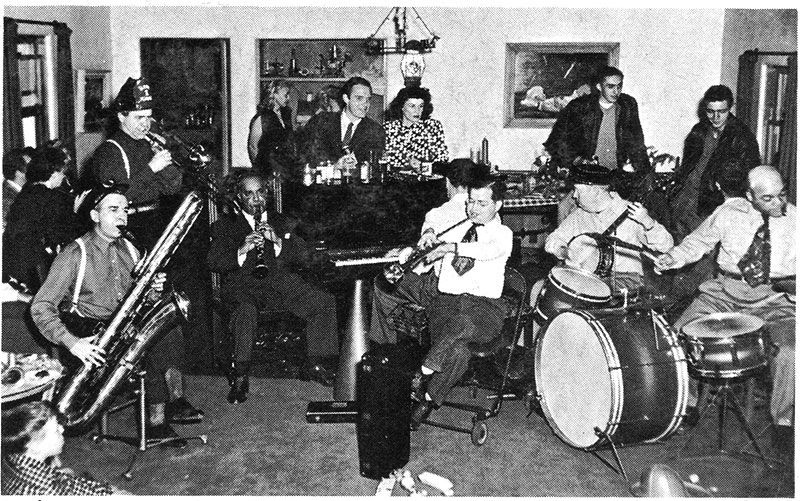 Jam at Ward's home